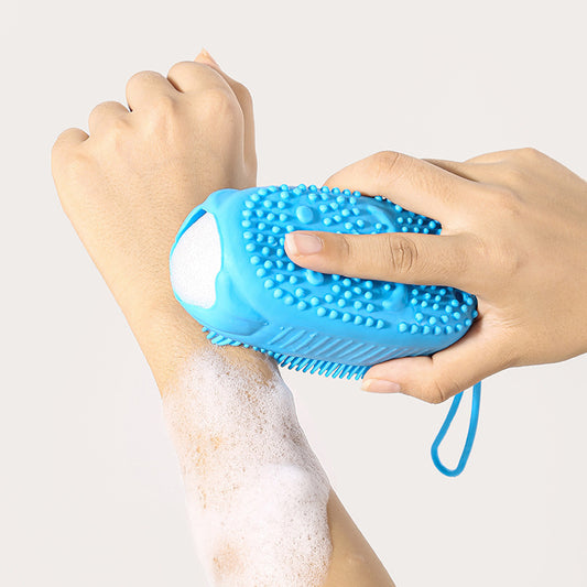 Double-Sided Exfoliating Soft Bath Scrubber