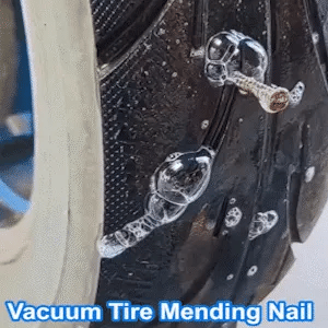 🔩60PCS Tire Repair Rubber Nails Kit with 2 Sizes (Free Screwdriver Included)