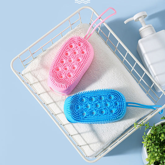 Double-Sided Exfoliating Soft Bath Scrubber