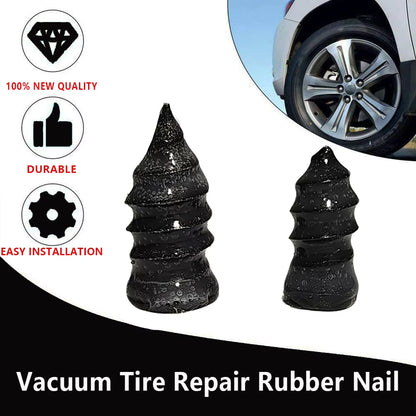 Tire Repair Rubber Nails Kit with 2 Sizes